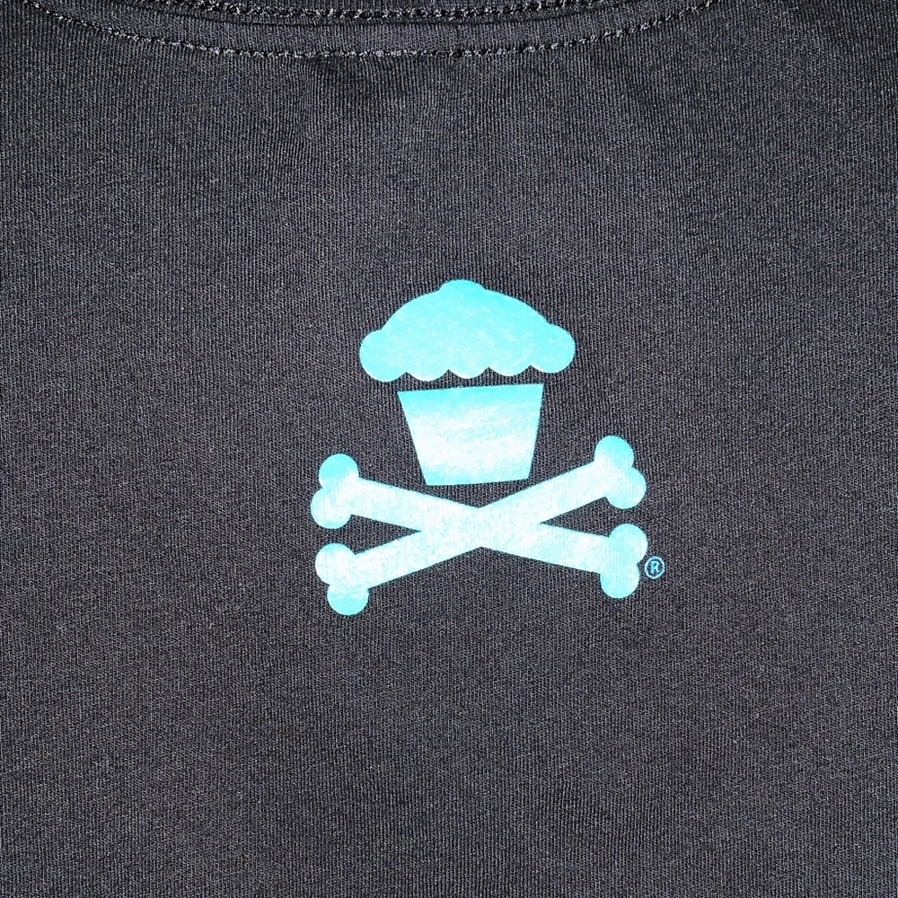 Johnny Cupcakes Before Buddies Fitted Black Tee Size Medium (fits like a small) - Picture 5 of 10